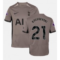 Camiseta Tottenham Hotspur Dejan Kulusevski #21 Tercera Equipación 2023-24 manga corta